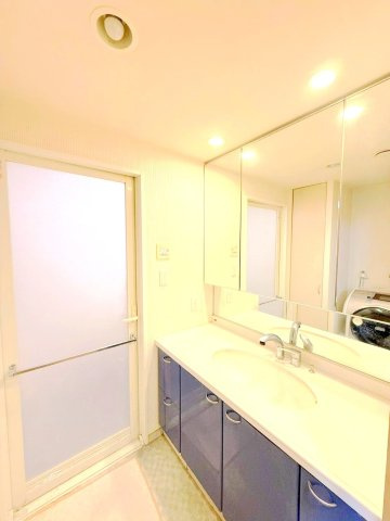 プレイシアの洗面所