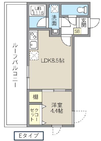 レピュア池袋本町レジデンス の間取り