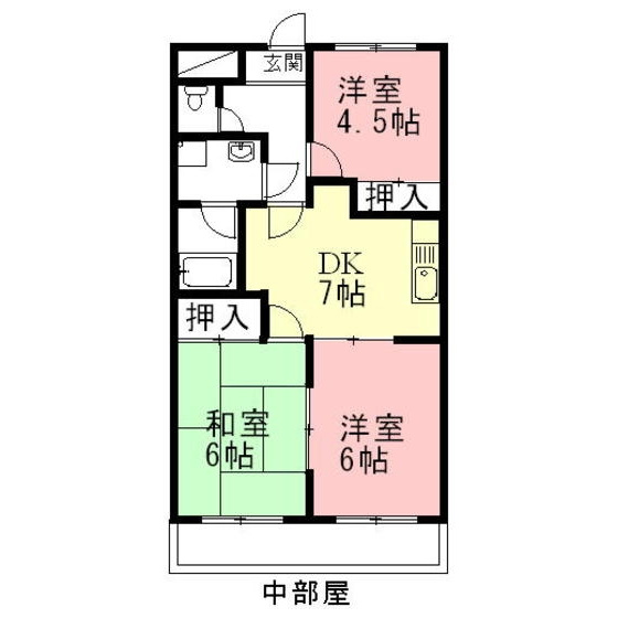 パークハイツ２の外観