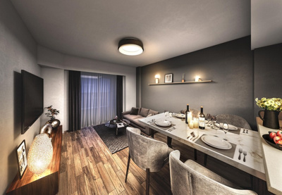 【居間・リビング】 | ラグゼナ八王子寺町