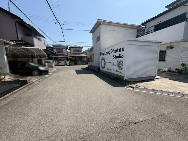 和歌山市田尻　中古戸建の前面道路含む現地写真
