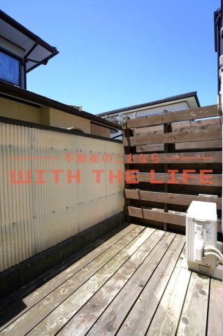 S・T・Gのバルコニー|落ち着いた時間を過ごせるバルコニーです