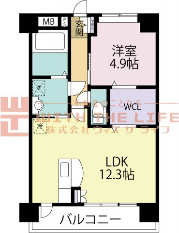 プラムフィールド東櫛原【キャッシュバック対象物件】の間取り