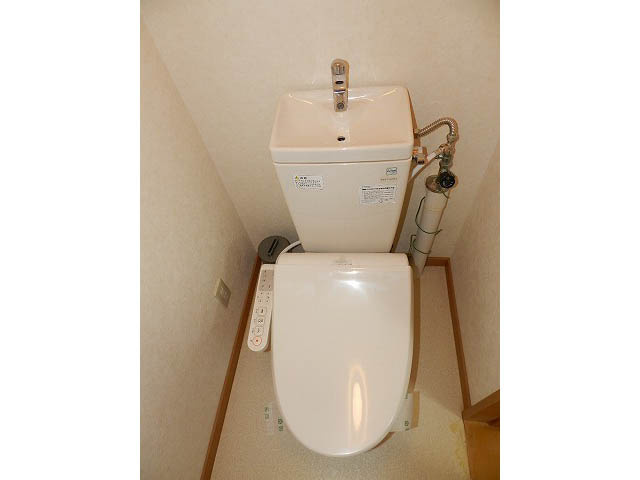 コーポドリーム２のトイレ|ゆったりとした空間のトイレです