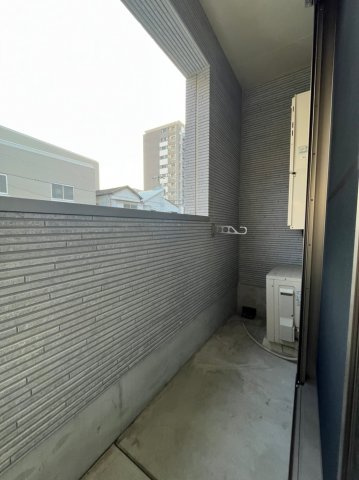 ヴィラ月見山のバルコニー