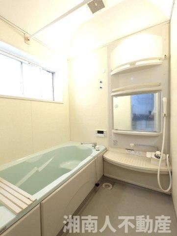 茅ヶ崎市松が丘２丁目　中古戸建の浴室|お風呂で日々の疲れを落としましょう