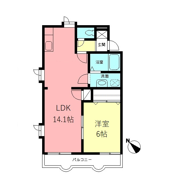パークハイツの間取り