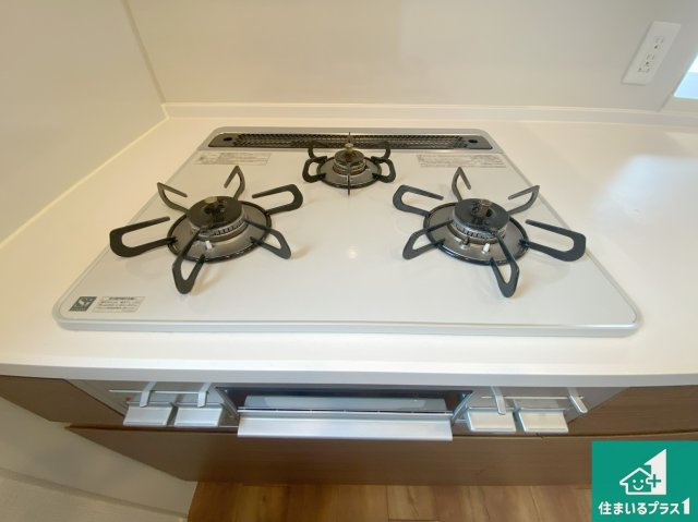 グランクラッセ上野芝向ケ丘の設備|ダブル高火力Ｓｉセンサー付きコンロ！