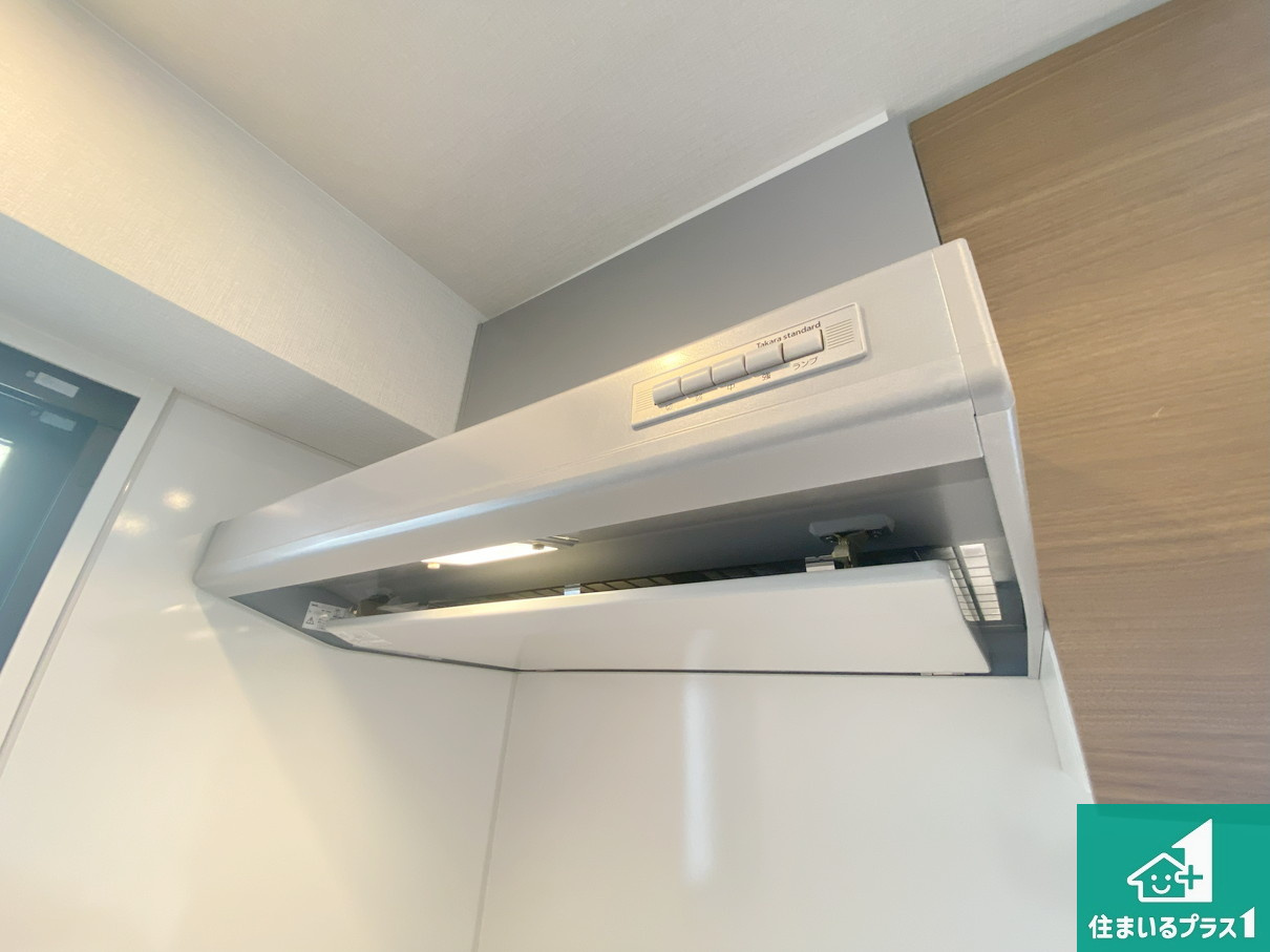 グランクラッセ上野芝向ケ丘の設備|スタイリッシュな印象のフラットタイプ！ＬＥＤ照明付き！