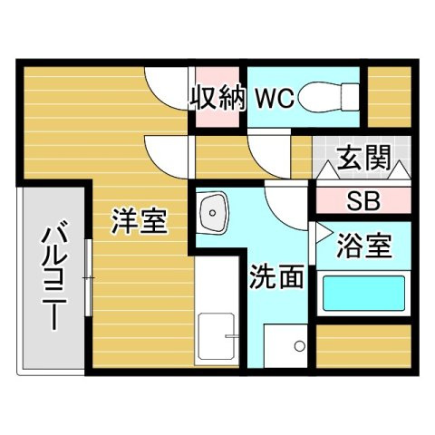 C-WINGの間取り