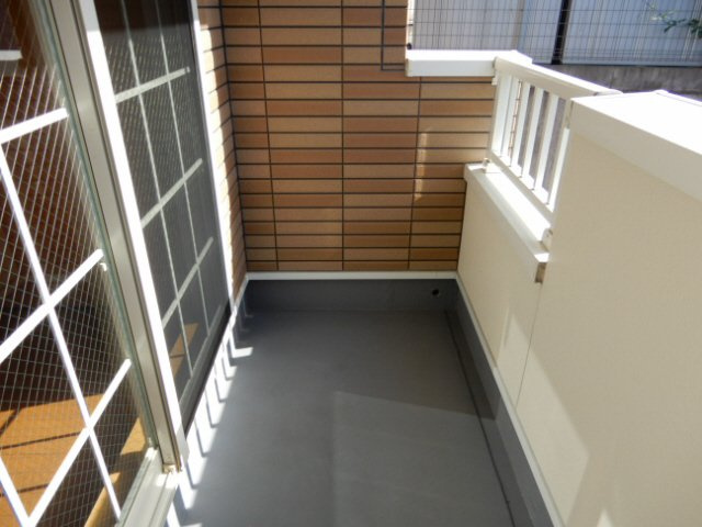 ガーデンヒルズ神戸西のバルコニー