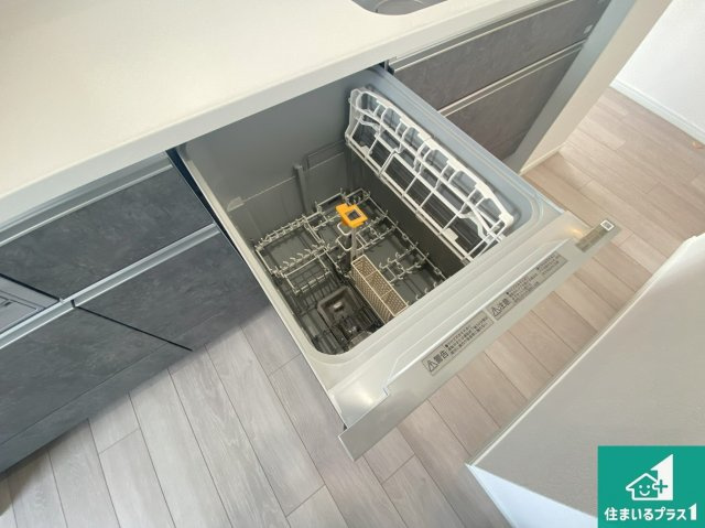 パルティール堺水鳳館の設備|食事後の一仕事、食器洗いをボタン一つでお任せできちゃいます！場所を取らないビルトイン式なので、お料理スペースもしっかり確保！