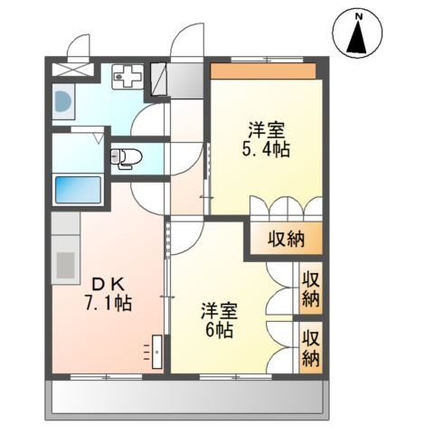 クレストールの間取り