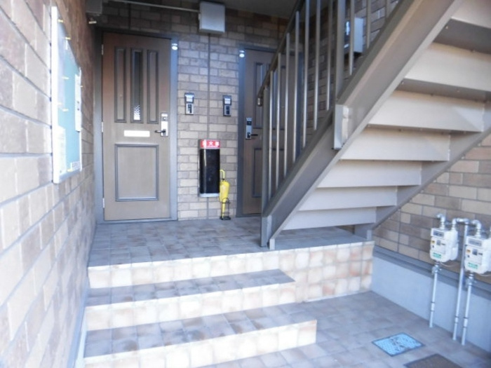 シャルマンコートC C棟の周辺|玄関周辺