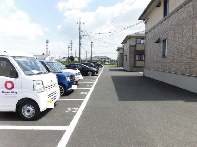 シャルマンコートA・B B棟の駐車場|駐車場