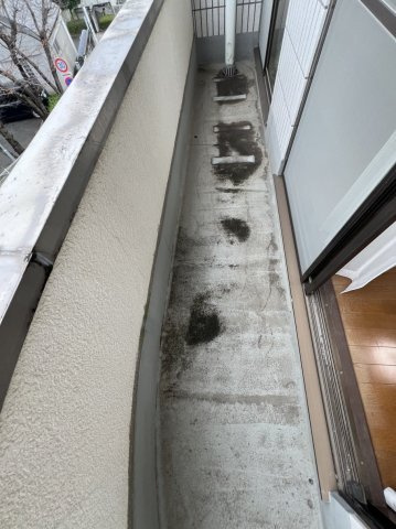 リエス川越南古谷のバルコニー
