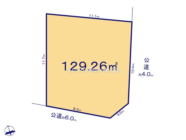 守山区御膳洞2期の土地図