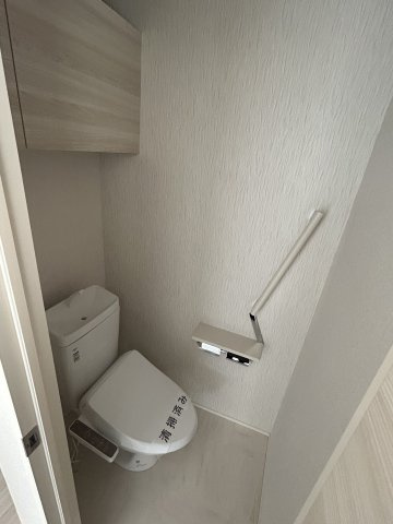 南埼玉郡宮代町笠原１丁目のアパートのトイレ