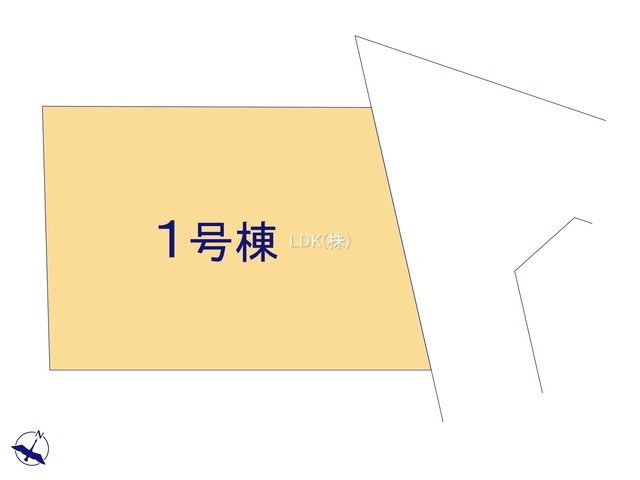 【区画図】 | 新築戸建／ふじみ野市北野２丁目（全1棟）