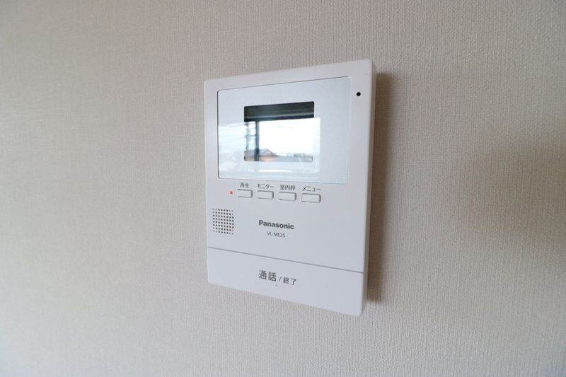 アシスト 久留米西町のセキュリティ|TVモニター付きで安心です☆