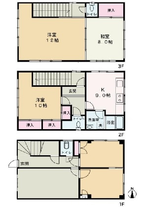 和歌山市北新中ノ丁・店付住宅・72347