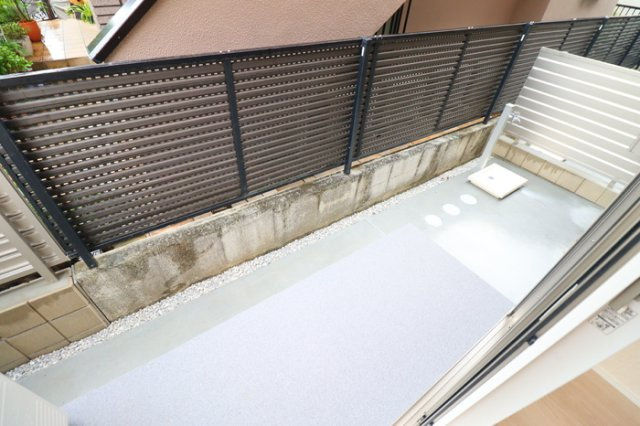 ヴィラ・マリコのバルコニー