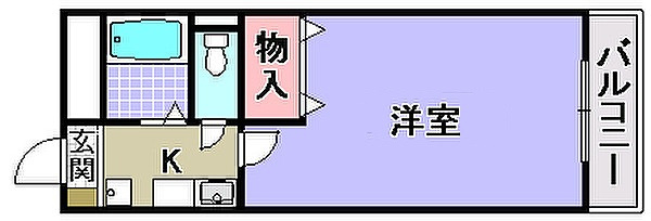 ラウム和泉の間取り