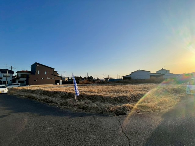 敷地面積３００坪　売地　越谷市北川崎の外観|敷地面積約３００坪！建築条件なし！角地！