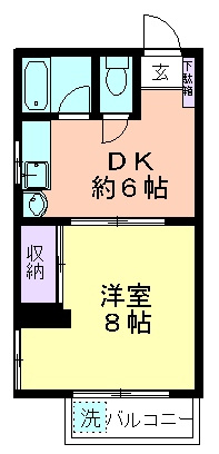 ジェーエスハイム下井草の間取り