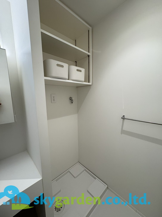 藤沢市鵠沼桜が岡　未入居戸建　全3棟3号棟のその他|洗濯機置き場