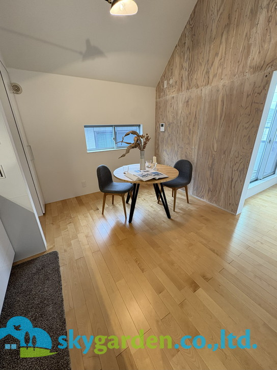 藤沢市鵠沼桜が岡　未入居戸建　全3棟3号棟のダイニング