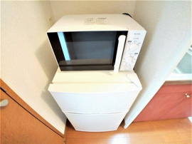 レンジと冷蔵庫