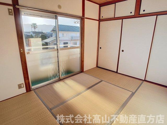 宮若市福丸のアパートの寝室