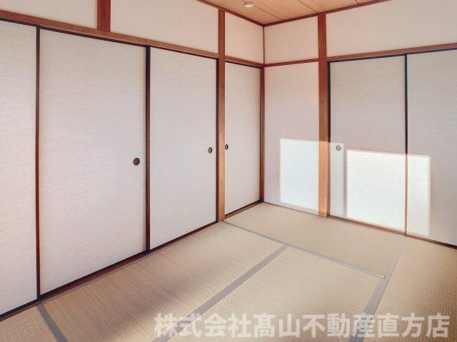 宮若市福丸のアパートの和室
