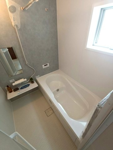 八潮市　古新田　新築戸建　全1棟の浴室|日々の暮らしに欠かせないお風呂です