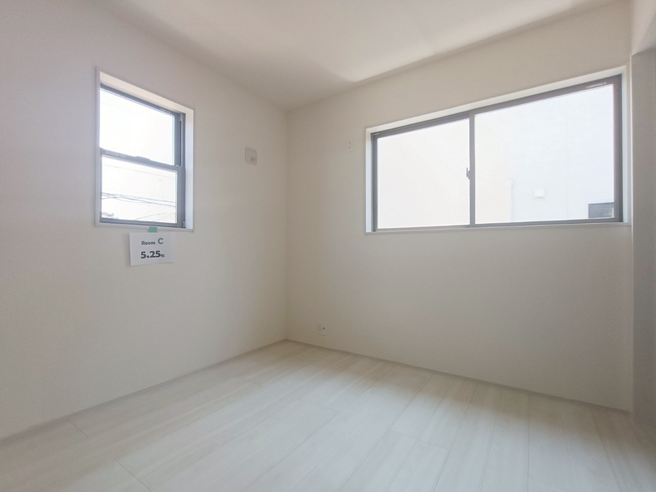 八潮市　古新田　新築戸建　全1棟の洋室|広々とした洋室です