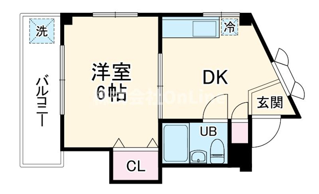 【間取り】 | コーポS.A