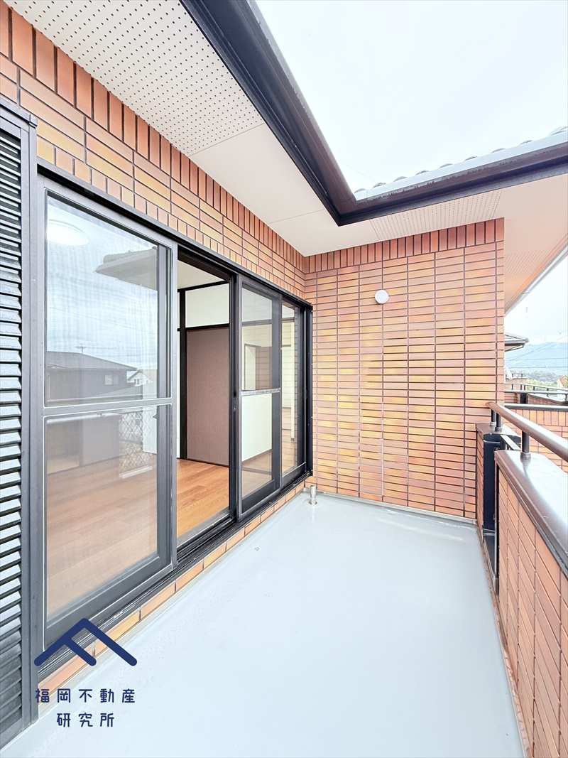 太宰府市青山３丁目 　戸建てのバルコニー