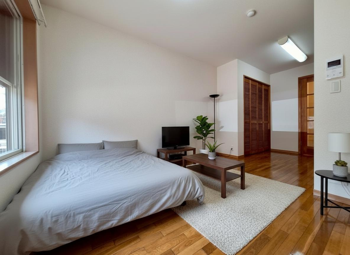 ミ・アビタシオン明津の居間・リビング|※CG家具のため実際は家具が付きません