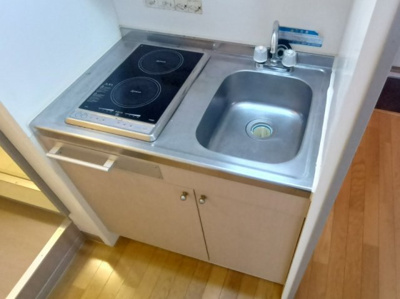 【キッチン】 | レオパレス緑の香芝 | キッチンスペースです。