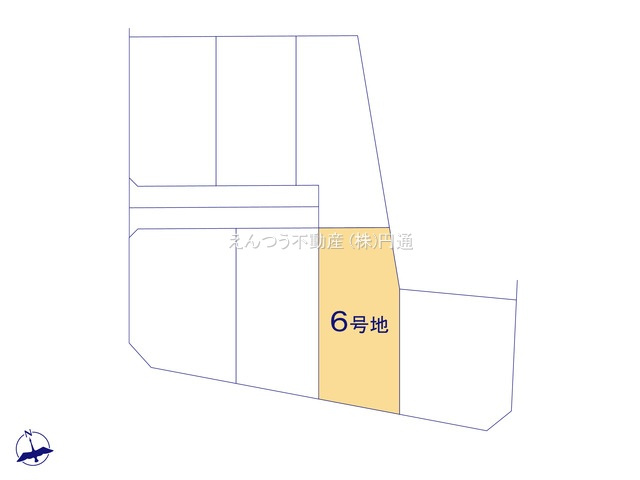 守山区御膳洞2期の区画図