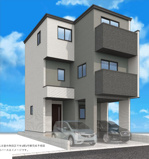 【名古屋市熱田区千年2丁目22-4新築戸建】✨️仲介手数料無料✨️千年小学校・宮中学校の画像