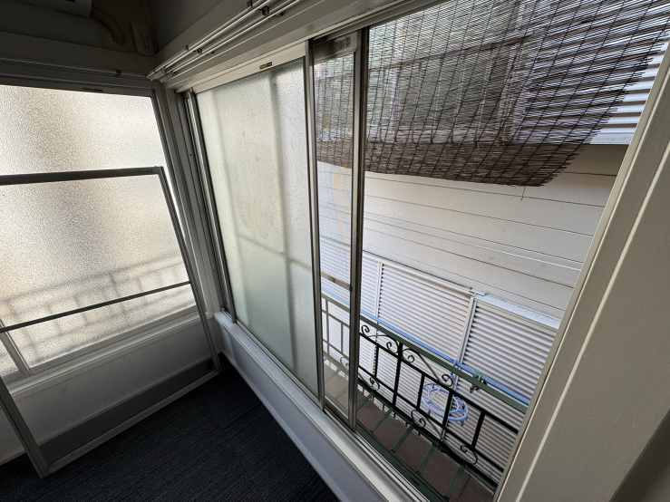 チヅハウスのバルコニー