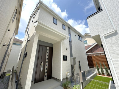 【外観】 | 葛飾区西水元３丁目新築戸建【幸田小学校：5分】 | H号棟外観・完成済み内覧可能です！