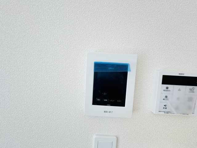 【セキュリティ】 | 葛飾区西水元３丁目新築戸建【幸田小学校：5分】 | 来客時も安心のTVモニター付きインターフォン