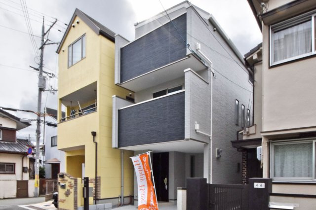 尼崎市西昆陽1丁目新築一戸建て│3LDK+駐車1台可（ビルトインガレージ）