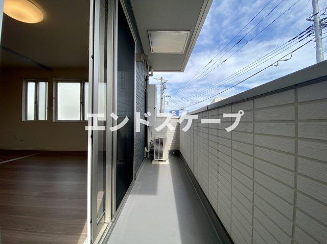 Y'sアビタシオン江木のバルコニー|高崎、前橋エリアのお部屋探しはエンドスケープまで！お客様の理想お聞かせ下さい♪