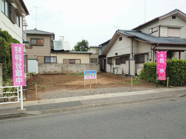 幸手市千塚売地の外観