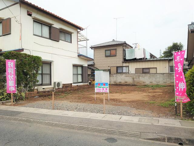 幸手市千塚売地の外観