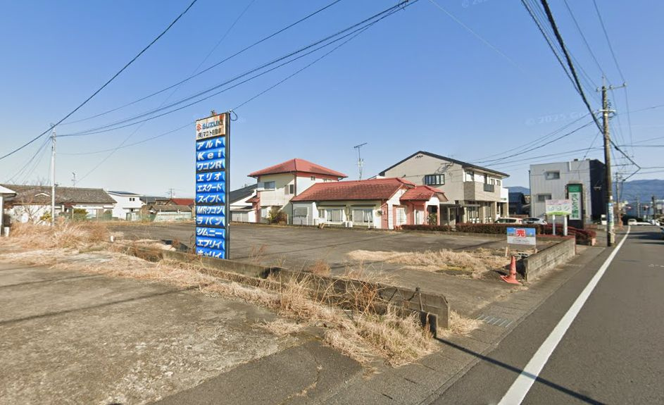 都城市志比田町の売地の外観